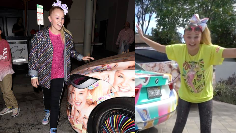JoJo Siwa Tesla: Stunning Face-Covered Model X and Bold Karma Makeover JoJo Siwa Tesla
